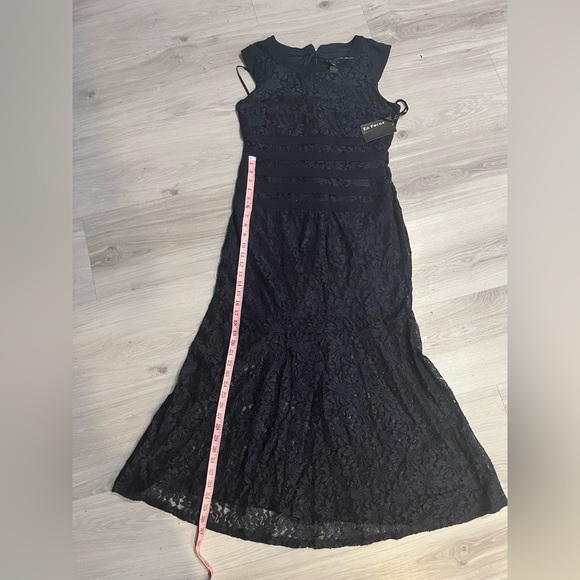 New Enfocus Studio Navy Lace Dress - Picture 7 of 8